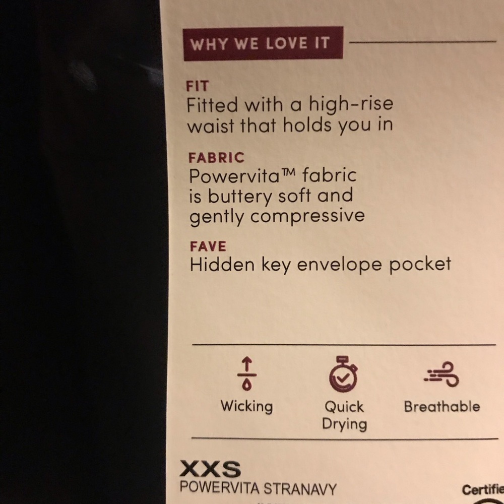 NWT leggings not jeggings straight-cut